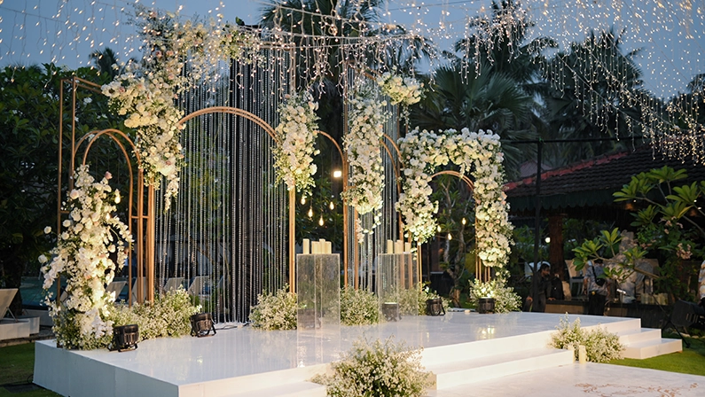 Gallery wedding decorations